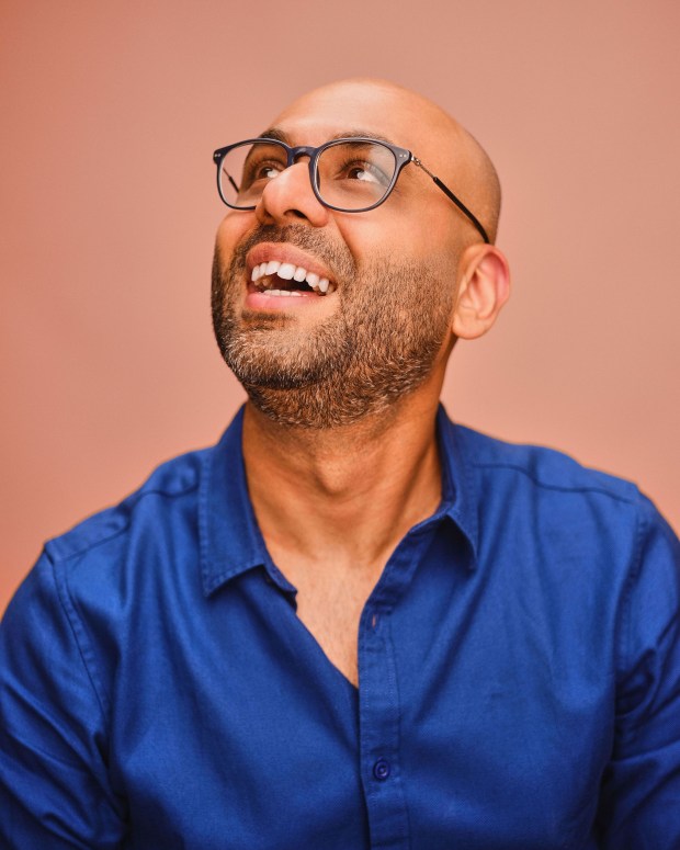 Akshay Gajria Blue Shirt